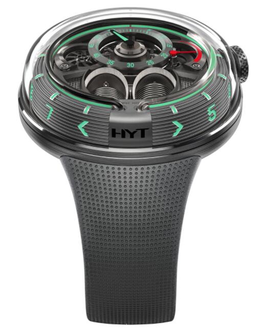 Replica HYT H1.0 Black PORTER H02095-A Watch